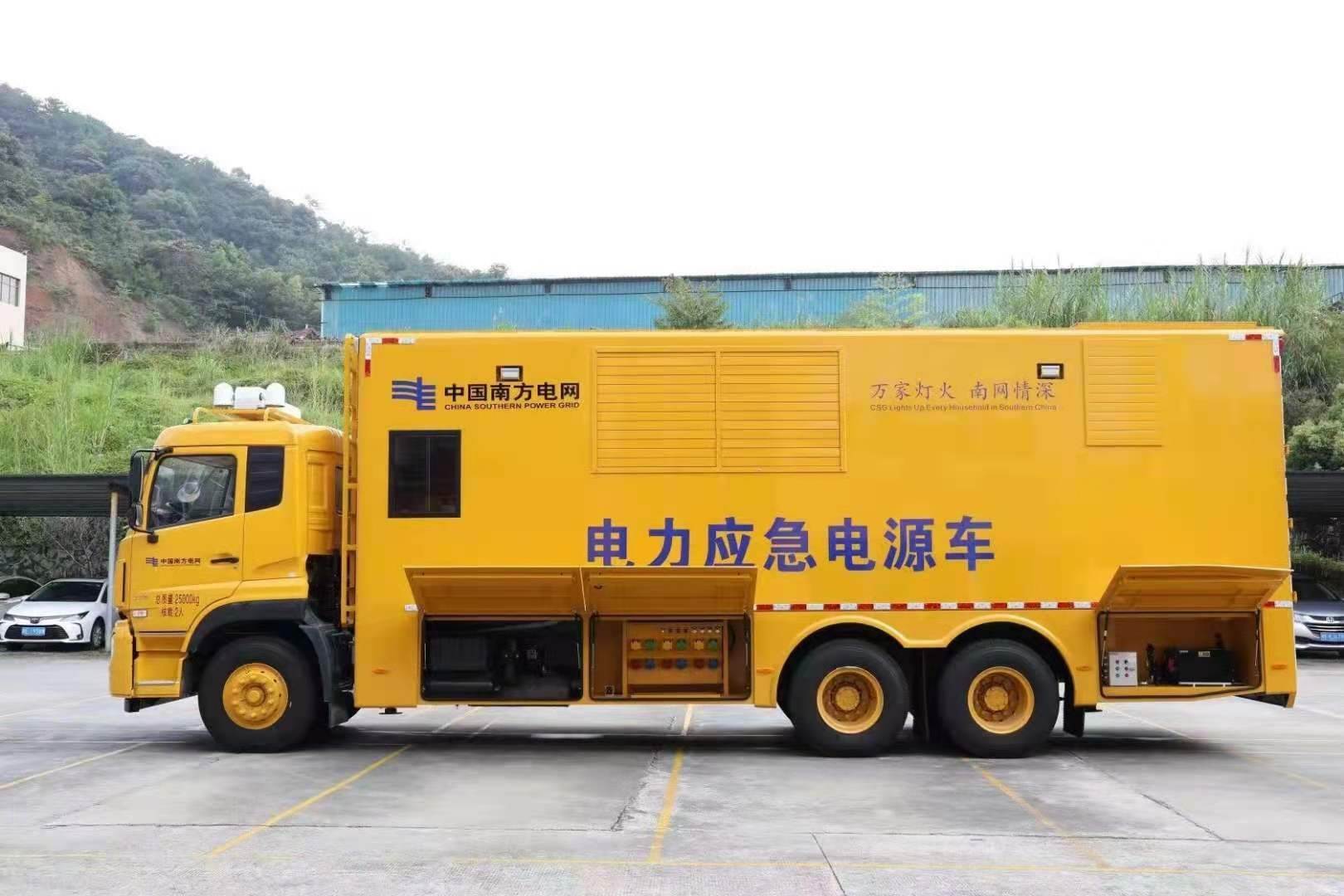 牡丹安康大型柴油发电机发电车UPS电源出租租赁